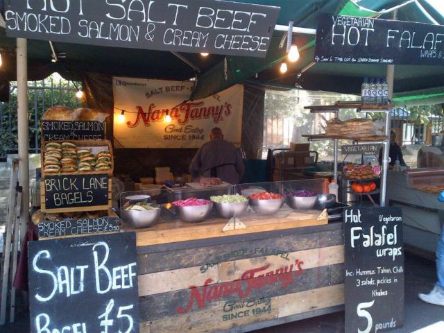 Image of Our stall at Borough Market